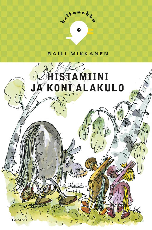 Kirjankansi teokselle Histamiini ja Koni Alakulo