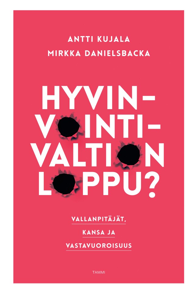 Okładka książki dla Hyvinvointivaltion loppu