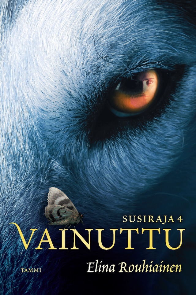 Vainuttu. Susiraja 4 Book cover for Vainuttu. Susiraja 4