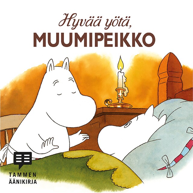 Book cover for Hyvää yötä, Muumipeikko