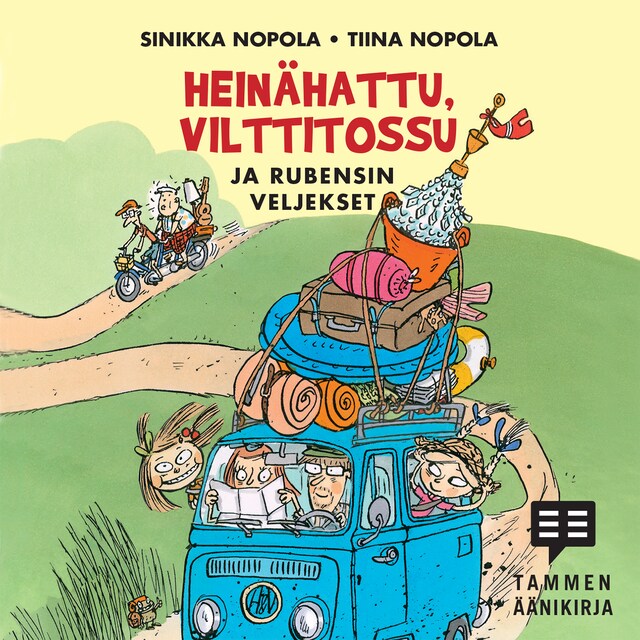 Book cover for Heinähattu, Vilttitossu ja Rubensin veljekset