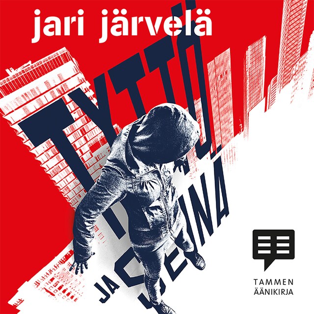 Book cover for Tyttö ja seinä