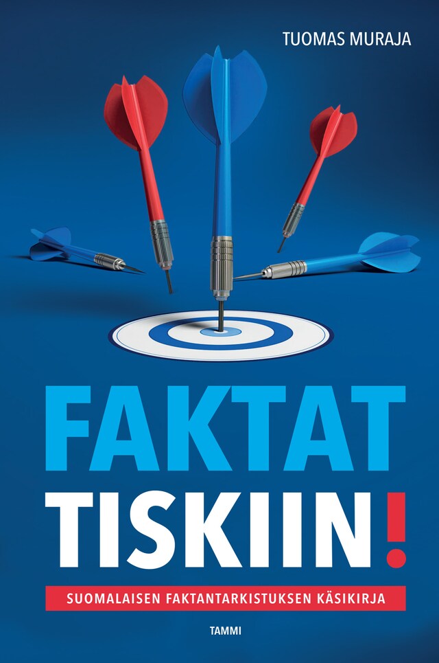 Kirjankansi teokselle Faktat tiskiin!