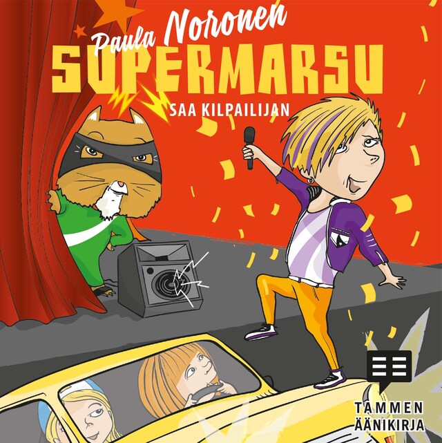Book cover for Supermarsu saa kilpailijan