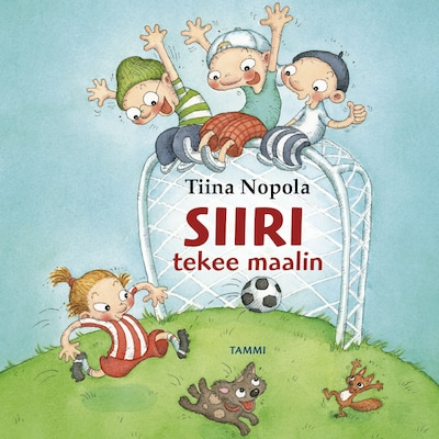 Siiri tekee maalin