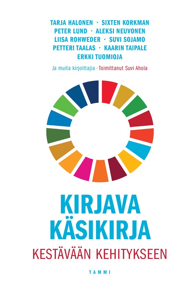 Book cover for Kirjava käsikirja kestävään kehitykseen