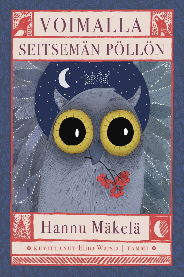 Couverture de livre pour Voimalla seitsemän pöllön