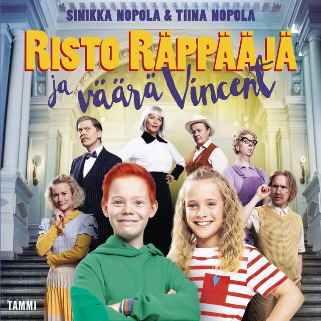 Book cover for Risto Räppääjä ja väärä Vincent