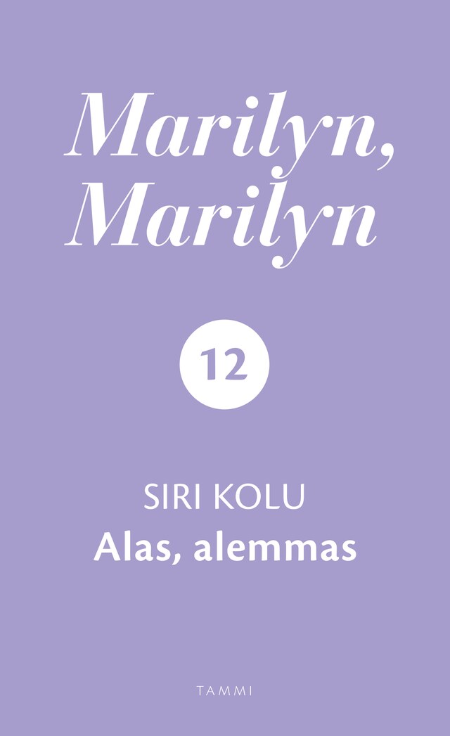 Portada de libro para Marilyn, Marilyn 12