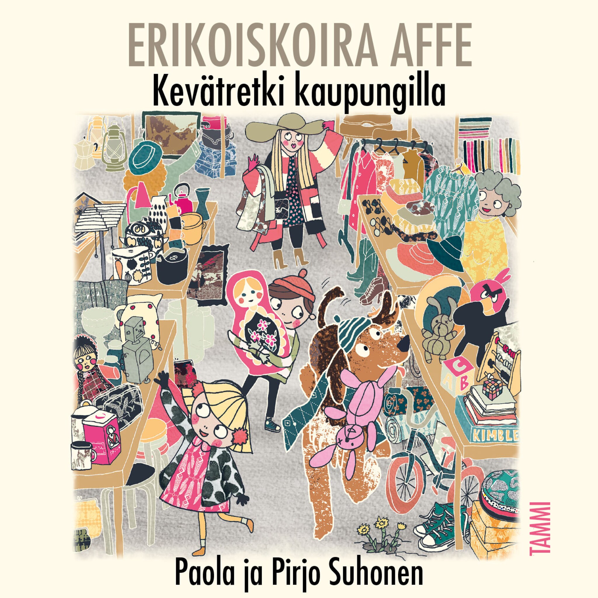 Erikoiskoira Affe – Kevätretki kaupungilla ilmaiseksi