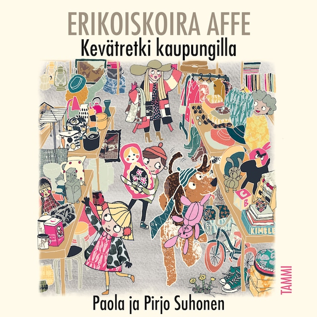 Book cover for Erikoiskoira Affe - Kevätretki kaupungilla