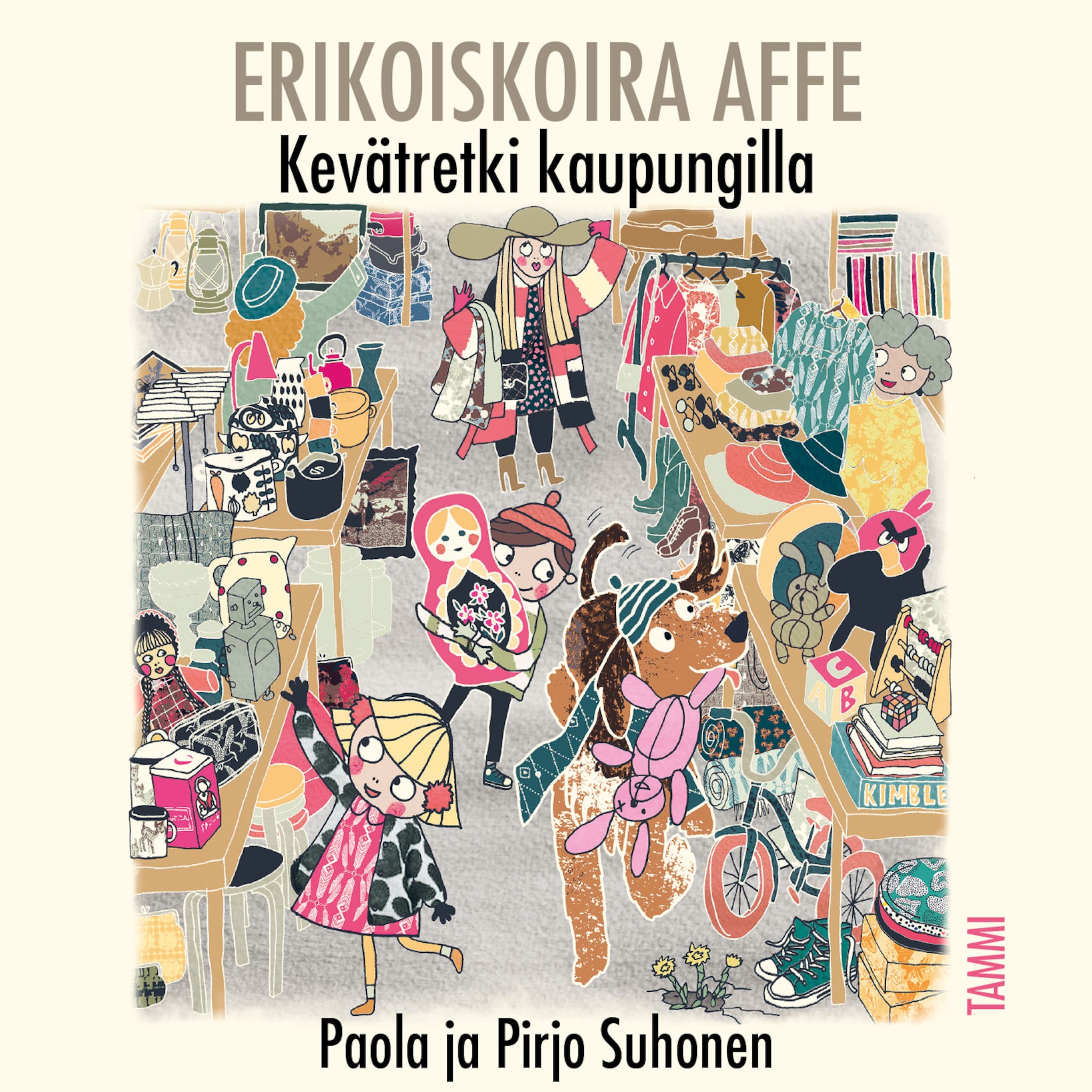 Äänikirjan Erikoiskoira Affe - Kevätretki kaupungilla kansikuva