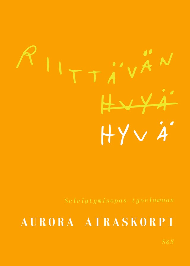 Book cover for Riittävän hyvä