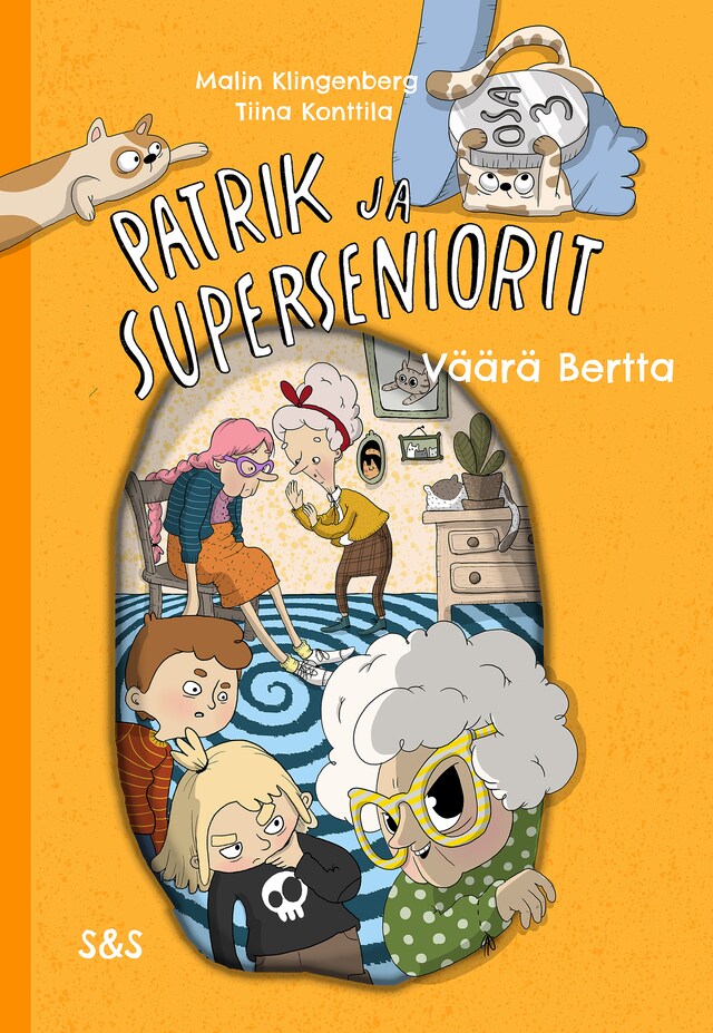 Okładka książki dla Patrik ja superseniorit 3