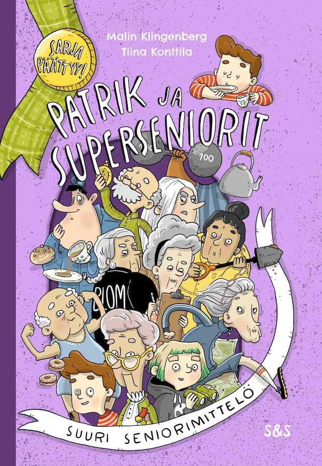 Okładka książki dla Patrik ja superseniorit 6