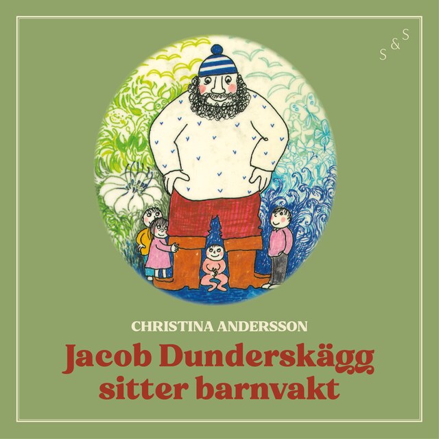 Copertina del libro per Jakob Dunderskägg sitter barnvakt