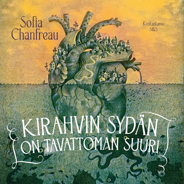 Book cover for Kirahvin sydän on tavattoman suuri