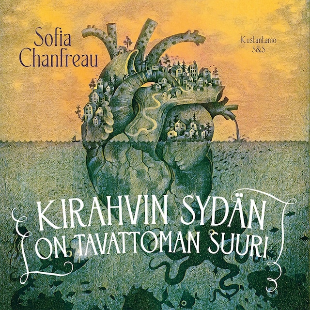 Bokomslag for Kirahvin sydän on tavattoman suuri