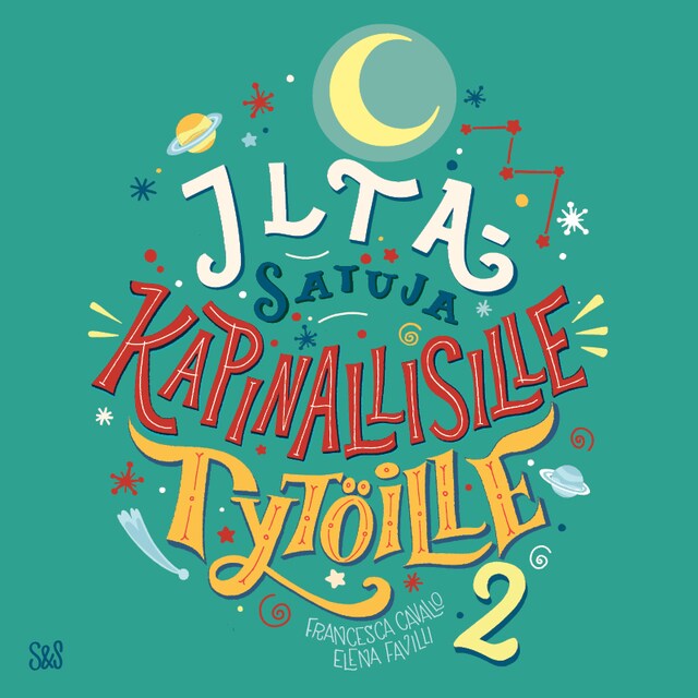 Book cover for Iltasatuja kapinallisille tytöille 2