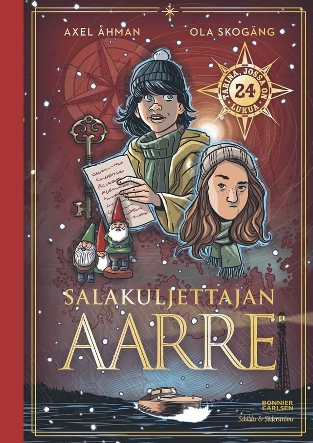 Copertina del libro per Salakuljettajan aarre