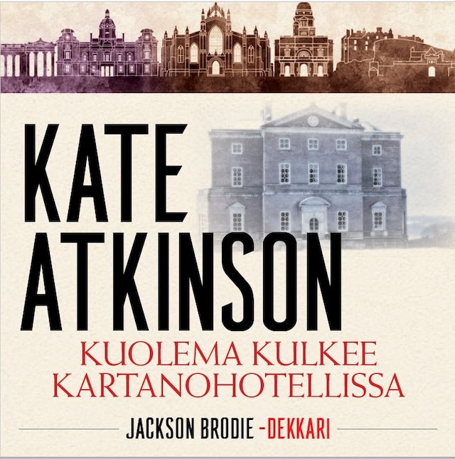 Book cover for Kuolema kulkee kartanohotellissa