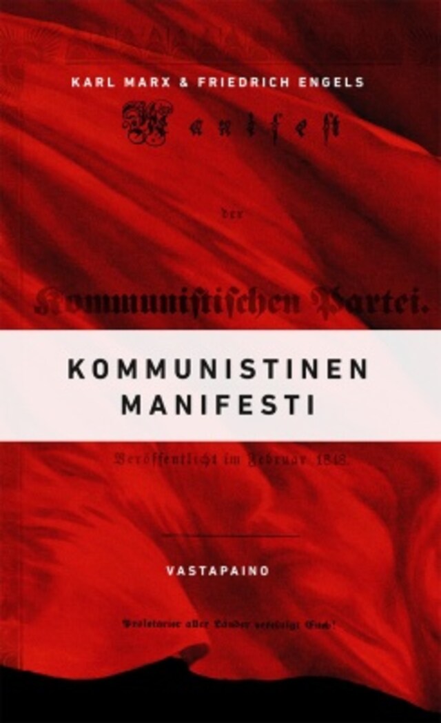 Copertina del libro per Kommunistinen manifesti