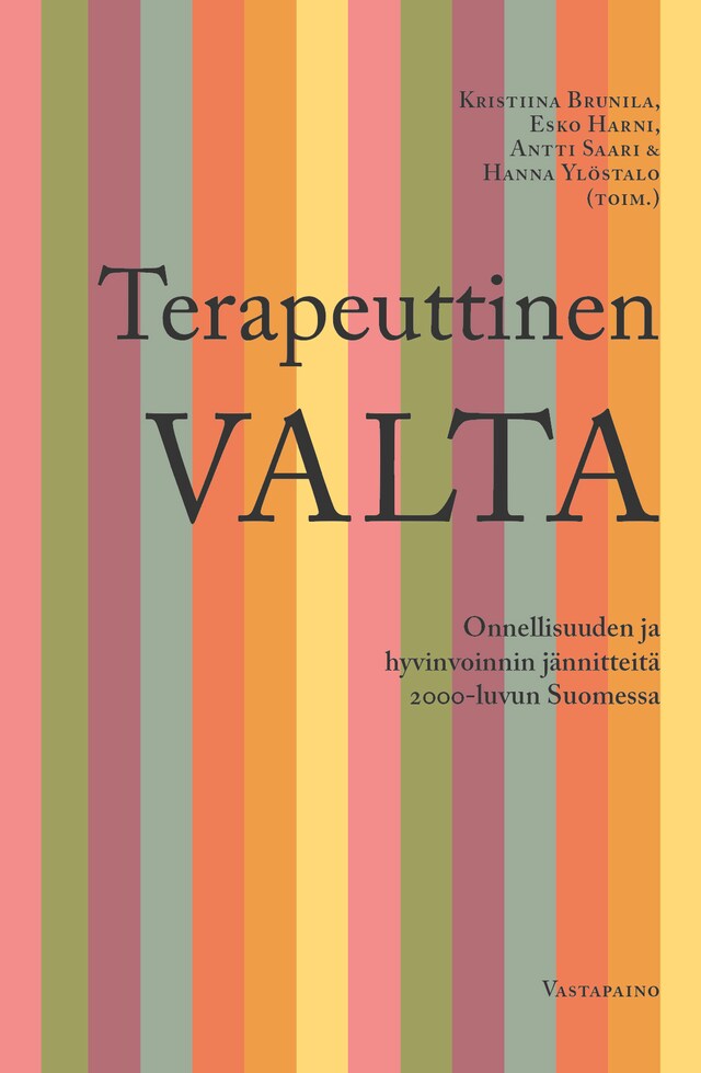 Kirjankansi teokselle Terapeuttinen valta