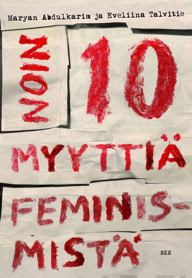 Boekomslag van Noin 10 myyttiä feminismistä