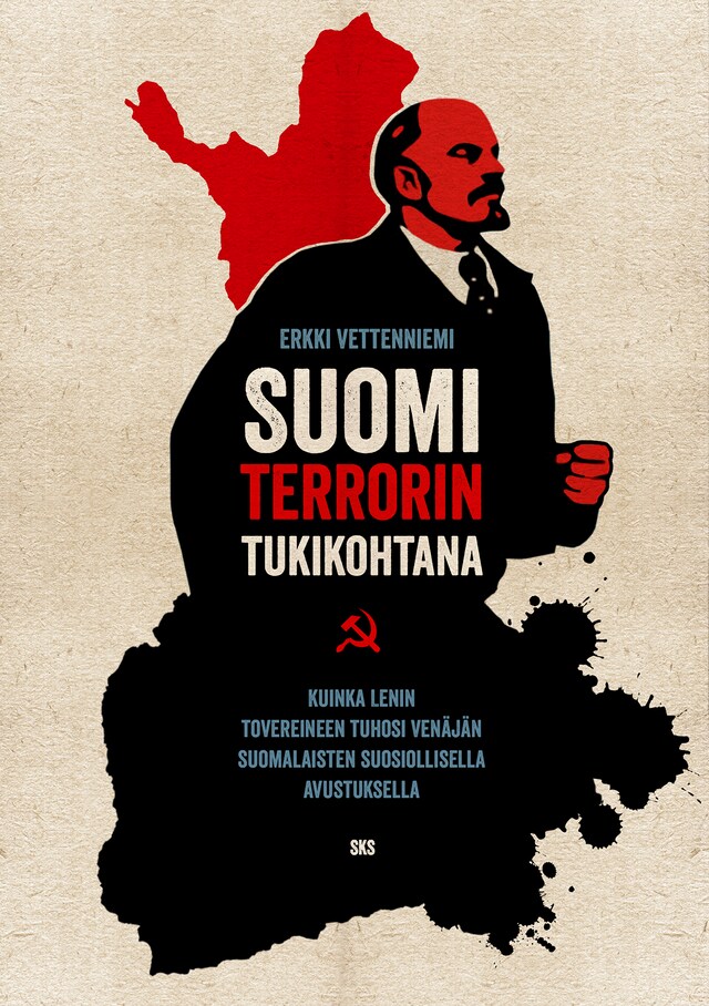 Kirjankansi teokselle Suomi terrorin tukikohtana