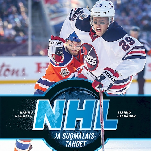 Buchcover für NHL ja suomalaistähdet