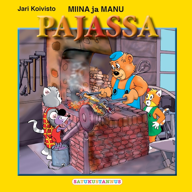 Portada de libro para Miina ja Manu pajassa