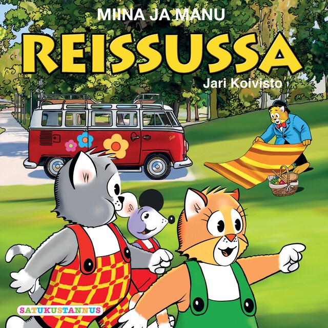 Portada de libro para Miina ja Manu reissussa