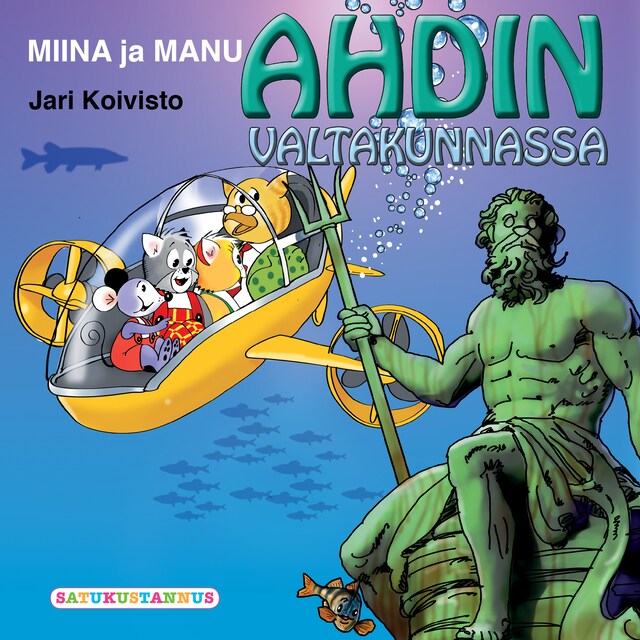 Boekomslag van Miina ja Manu Ahdin valtakunnassa