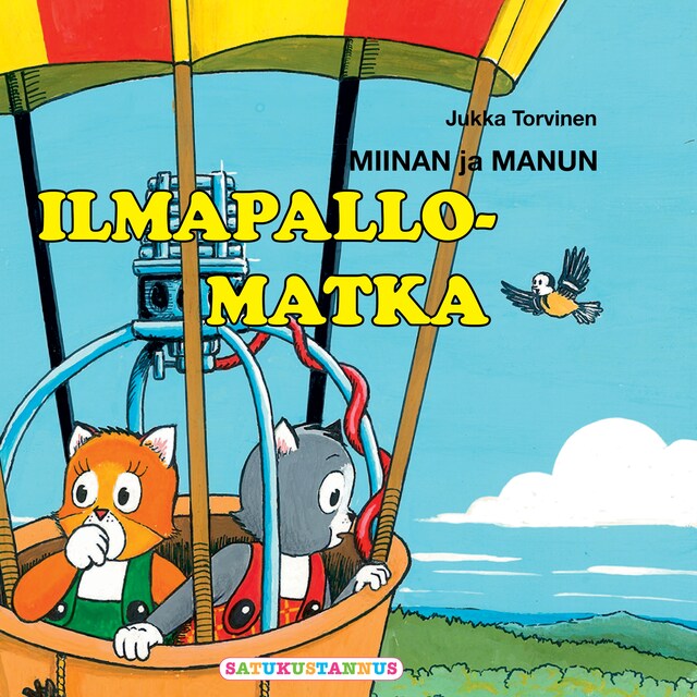 Portada de libro para Miinan ja Manun ilmapallomatka