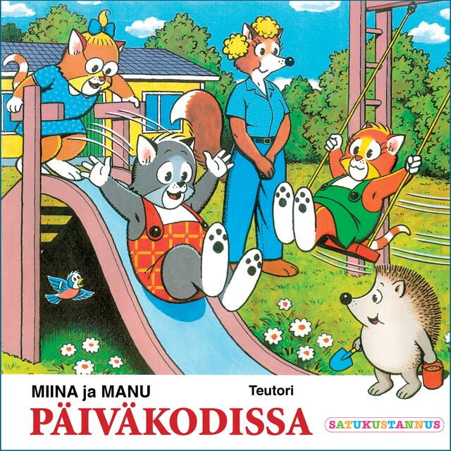 Portada de libro para Miina ja Manu päiväkodissa