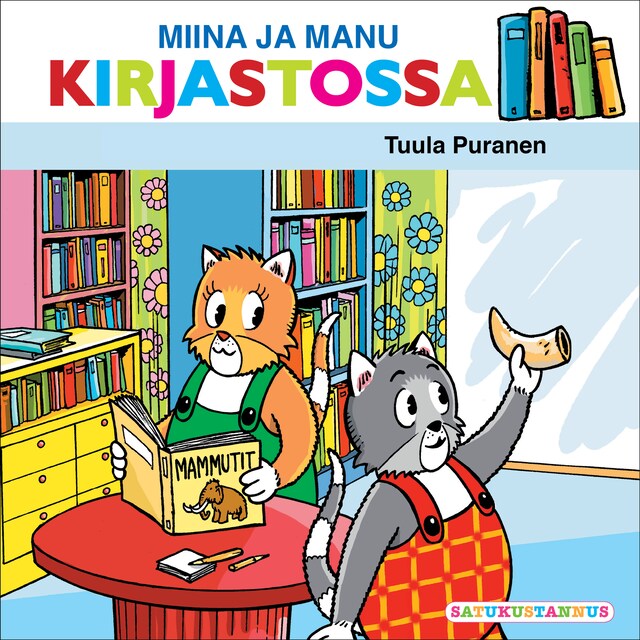 Bokomslag for Miina ja Manu kirjastossa