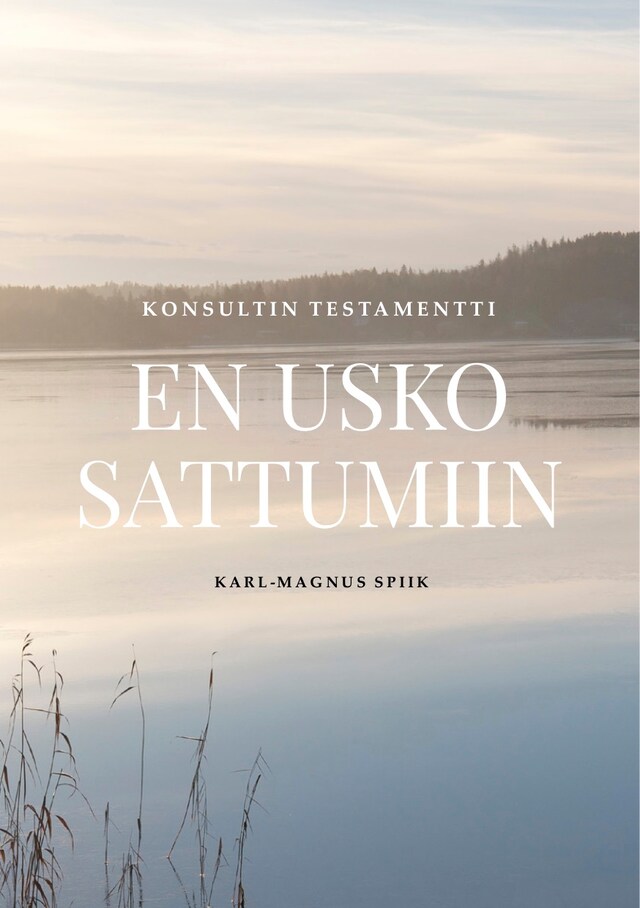 Book cover for En usko sattumiin