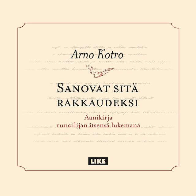 Buchcover für Sanovat sitä rakkaudeksi