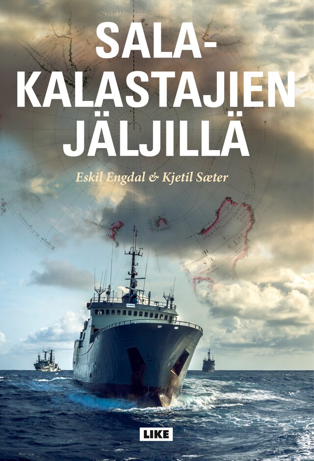 Buchcover für Salakalastajien jäljillä