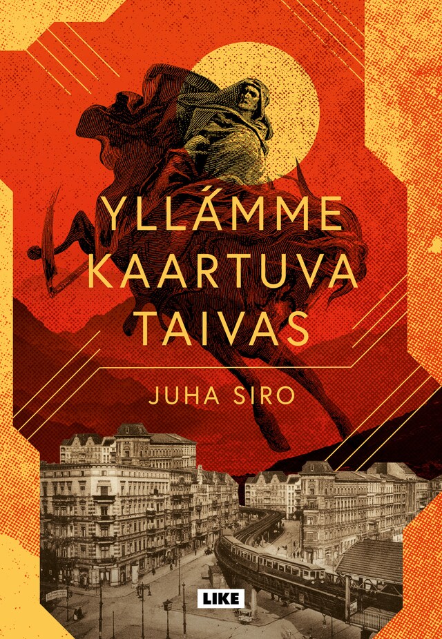 Couverture de livre pour Yllämme kaartuva taivas