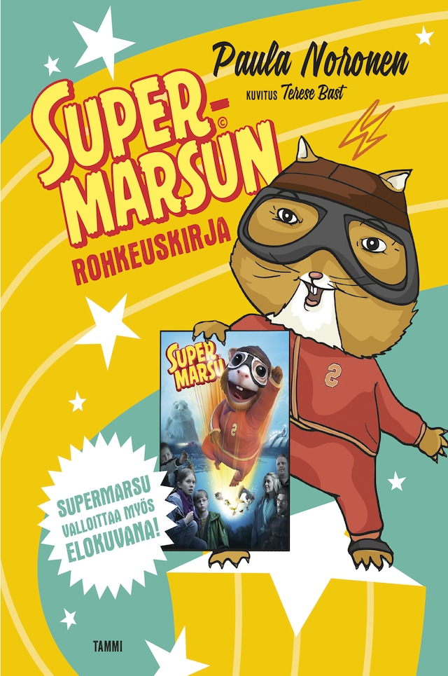 Couverture de livre pour Supermarsun rohkeuskirja