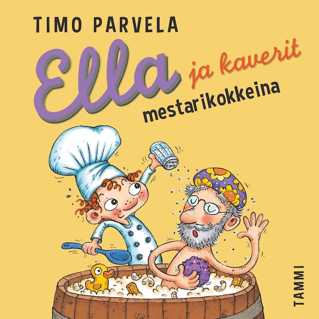 Buchcover für Ella ja kaverit mestarikokkeina
