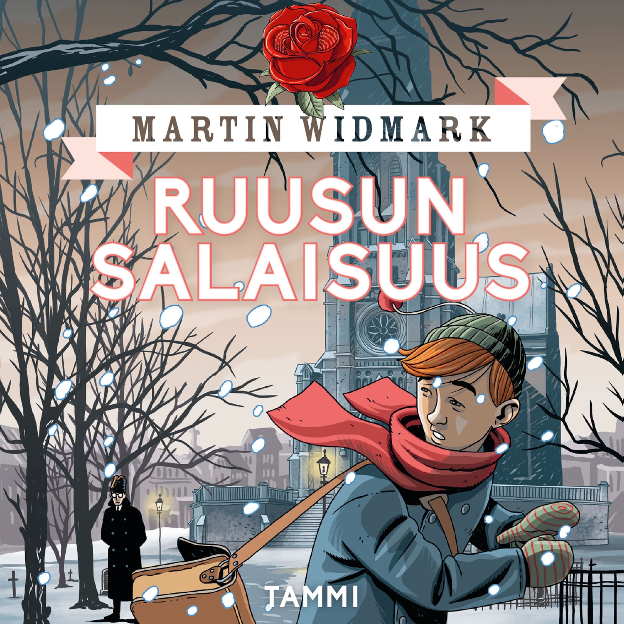 Äänikirjan Ruusun salaisuus kansikuva