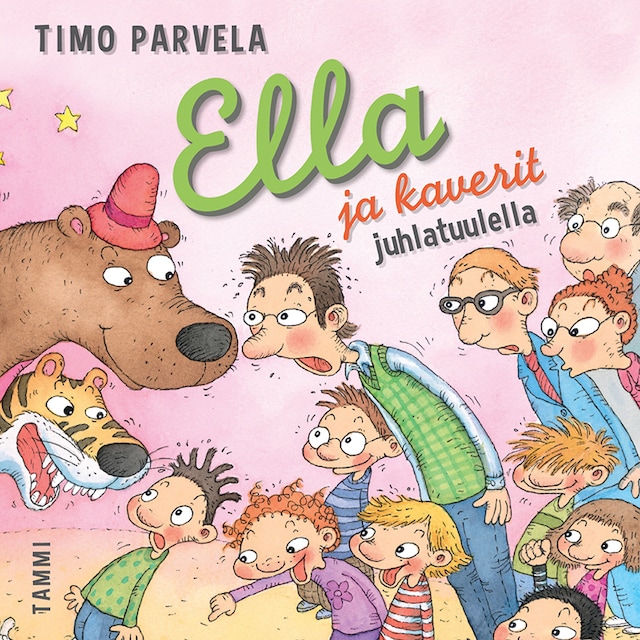 Copertina del libro per Ella ja kaverit juhlatuulella