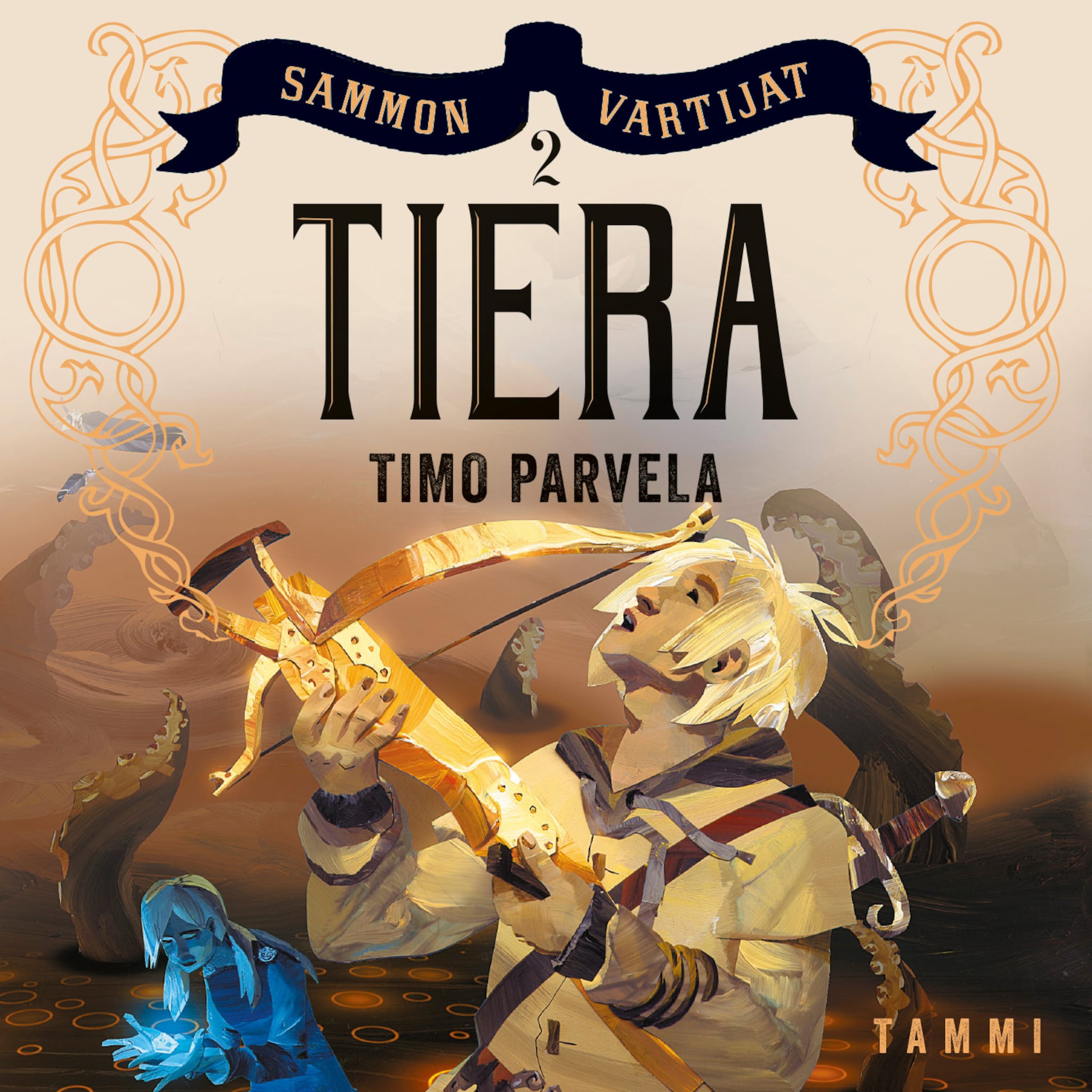 Äänikirjan Tiera kansikuva
