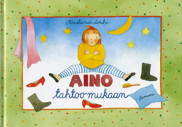 Buchcover für Aino tahtoo mukaan (e-äänikirja)