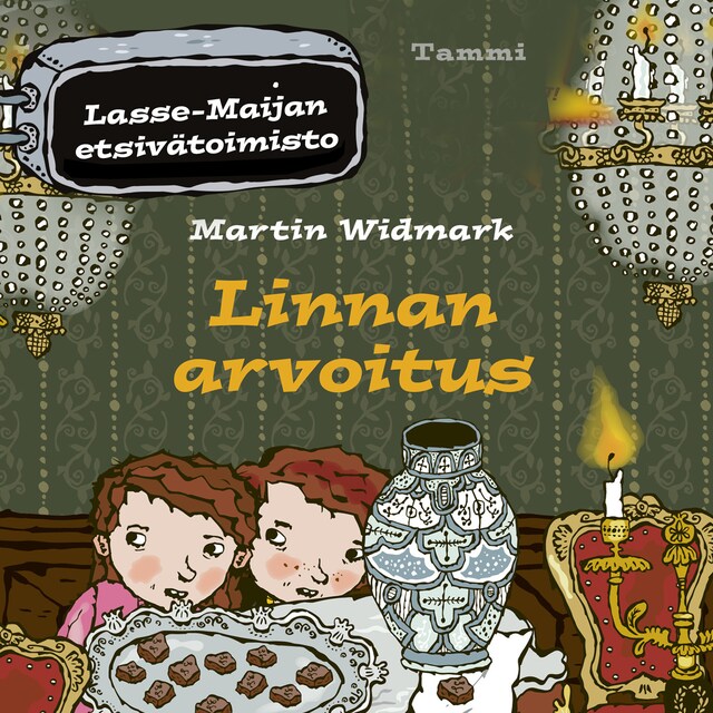 Book cover for Linnan arvoitus. Lasse-Maijan etsivätoimisto