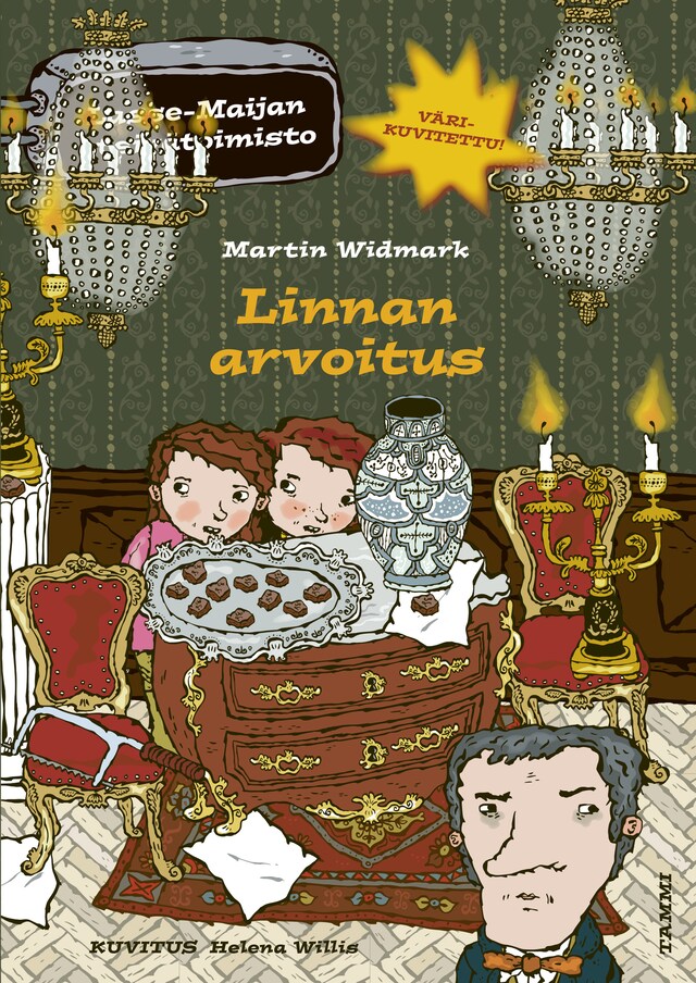 Book cover for Linnan arvoitus. Lasse-Maijan etsivätoimisto (e-äänikirja)