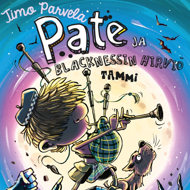 Book cover for Pate ja Blacknessin hirviö