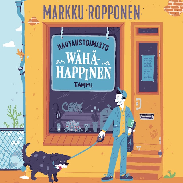 Book cover for Hautaustoimisto Wähähappinen